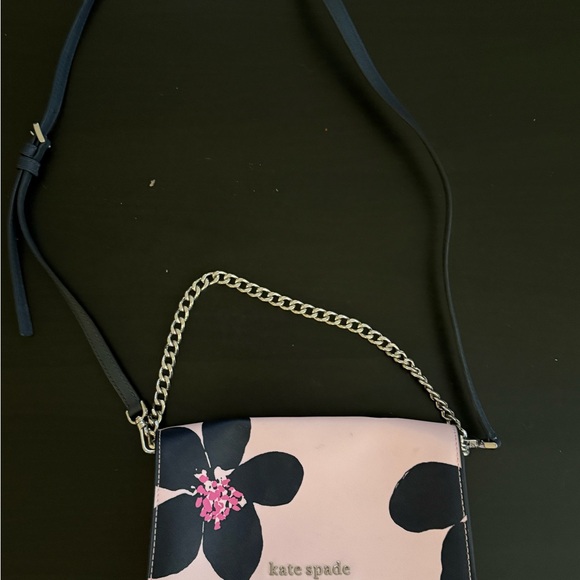 KATE SPADE CONVERTIBLE GRAND FLORA CROSSBODY CHAIN PINK - Picture 5 of 5